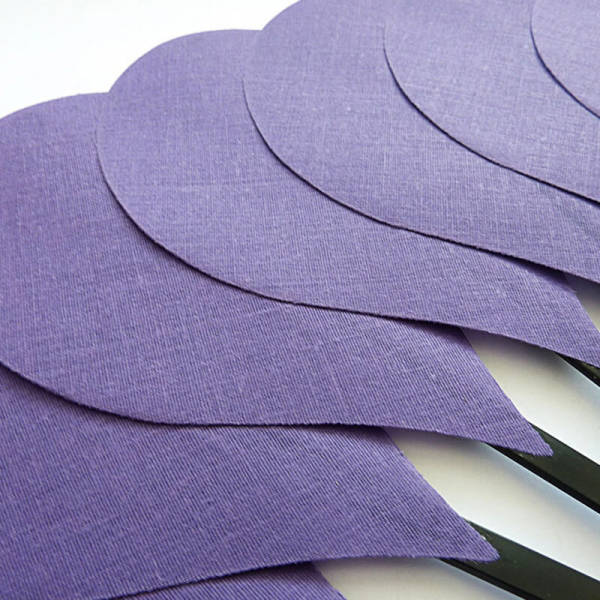 Vera Pilo, Fan, PALMITO PURPLE, detail